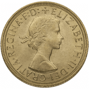 English Gold Sovereign – Queen Elizabeth II