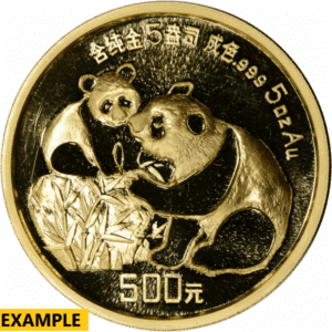5 oz Chinese Gold Panda Coin
