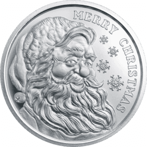 2025 Santa Christmas Silver Round