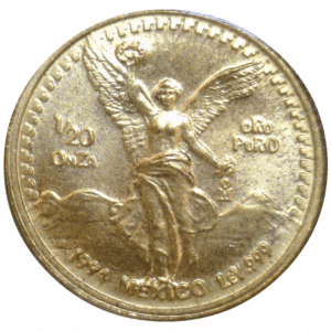 1/20 oz Mexican Gold Onza (Libertad)