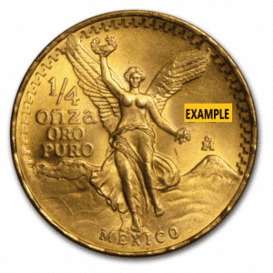 1/4 oz Mexican Gold Onza (Libertad)