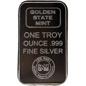 1 oz Silver Bar – GSM