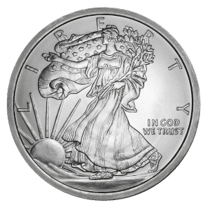 Walking Liberty 5 oz Silver Round