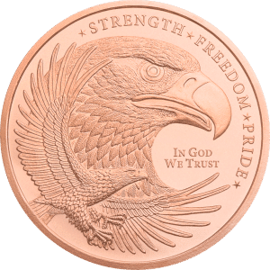 1 oz Eagle Copper Round