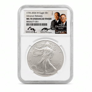 2026 SIlver Eagle AR Enhanced Uncirculated