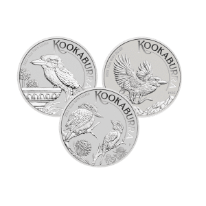 10 oz Australian Silver Kookaburra Coin – .9999 Fine Silver
