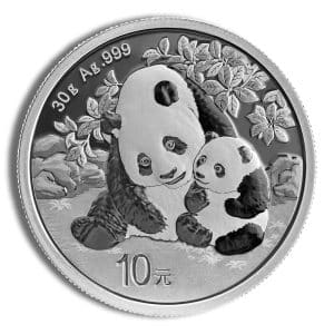 30 Gram Chinese Silver Panda (Random Year - in Capsule)