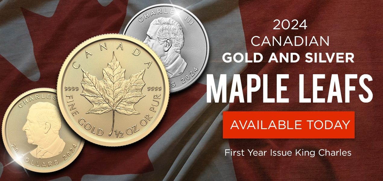 2024 Gold and Silver Maple Leafs